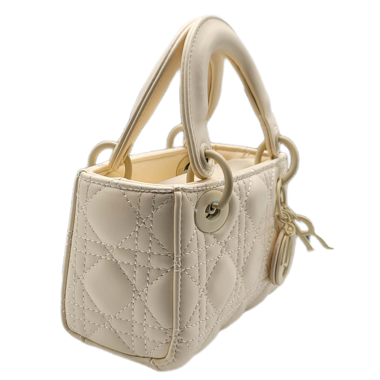 The Bag Couture Handbags, Wallets & Cases Christian Dior Mini Lady Handbag White