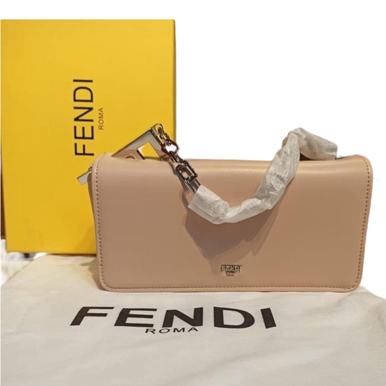 The Bag Couture Handbags, Wallets & Cases FENDI First Sight Mini Handbag Apricot