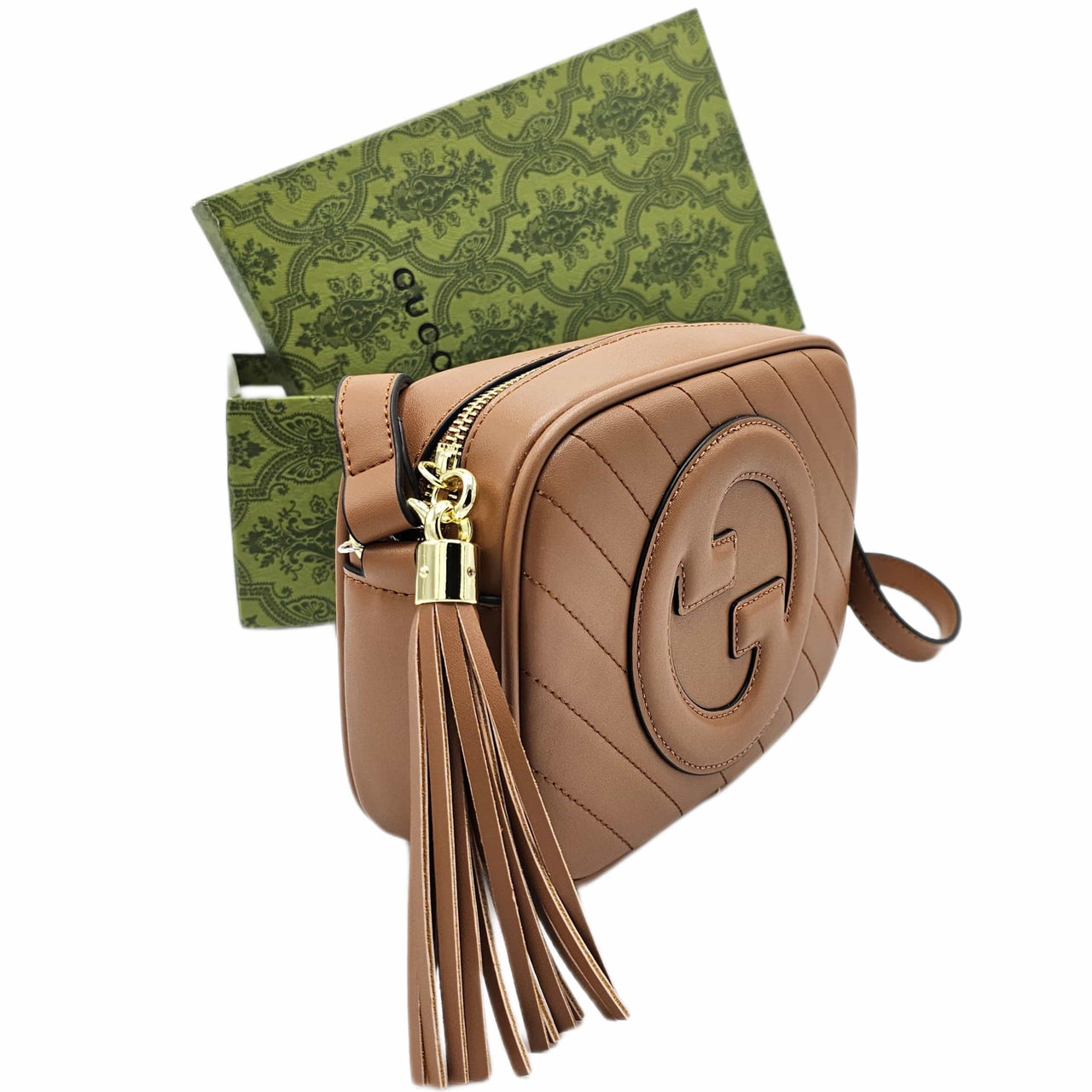 The Bag Couture Handbags, Wallets & Cases Gucci Blondie Shoulder / Crossbody Bag Brown