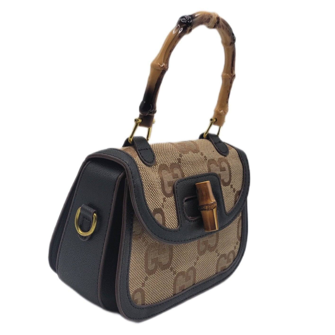The Bag Couture Handbags, Wallets & Cases Gucci Crossbody Bag Bamboo Black