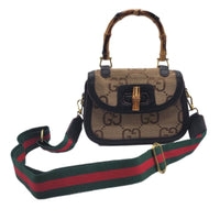 Thumbnail for The Bag Couture Handbags, Wallets & Cases Gucci Crossbody Bag Bamboo Black