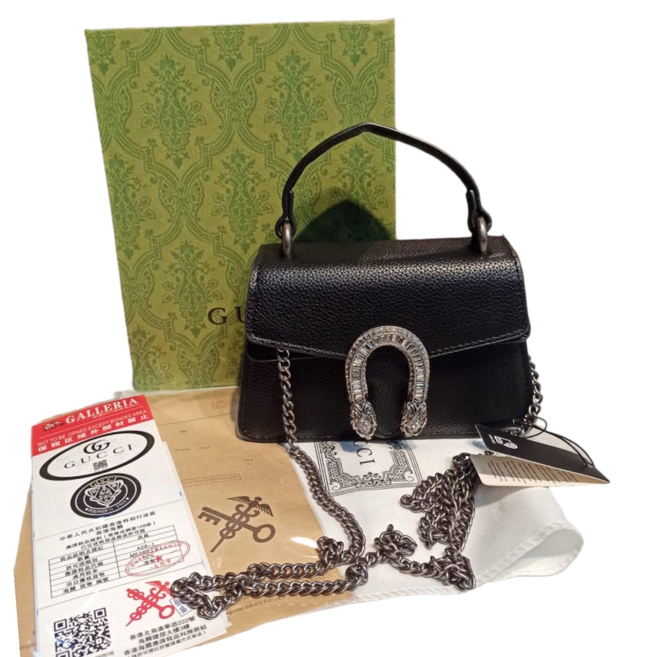 The Bag Couture Handbags, Wallets & Cases Gucci Dionysus Mini Top Handle Crossbody Bag