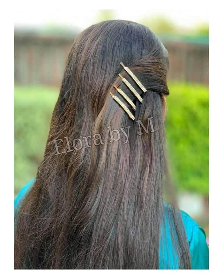 Elora by M Rhinestone Decorative Bobby Hair Pins