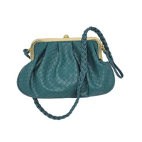 Thumbnail for The Bag Couture Handbags, Wallets & Cases TBC Cloud Crossbody Bag Teal