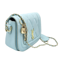 Thumbnail for The Bag Couture Handbags, Wallets & Cases YSL Le 57 Shoulder / Crossbody Bag Powder Blue