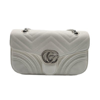 Thumbnail for Gucci GG Petrol White Marmont Shoulder Bag - EBM | TBC elorabym.com {{ shop.shopifyCountryName }} - Discounted Prices - Online Store - Best Quality In Pakistan - Sale -Cash On Delivery - Online Payment - Bank Transfer Facility - Shipping Worldwide - Sleepwear - Loungewear - Nighties - Crossbody - Handbag