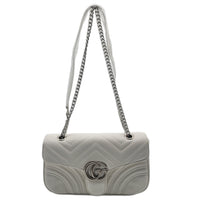 Thumbnail for Gucci GG Petrol White Marmont Shoulder Bag - EBM | TBC elorabym.com {{ shop.shopifyCountryName }} - Discounted Prices - Online Store - Best Quality In Pakistan - Sale -Cash On Delivery - Online Payment - Bank Transfer Facility - Shipping Worldwide - Sleepwear - Loungewear - Nighties - Crossbody - Handbag