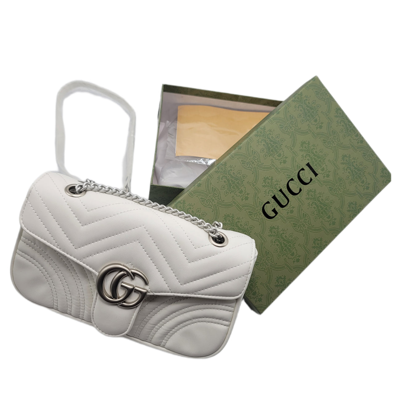 Gucci GG Petrol White Marmont Shoulder Bag - EBM | TBC elorabym.com {{ shop.shopifyCountryName }} - Discounted Prices - Online Store - Best Quality In Pakistan - Sale -Cash On Delivery - Online Payment - Bank Transfer Facility - Shipping Worldwide - Sleepwear - Loungewear - Nighties - Crossbody - Handbag