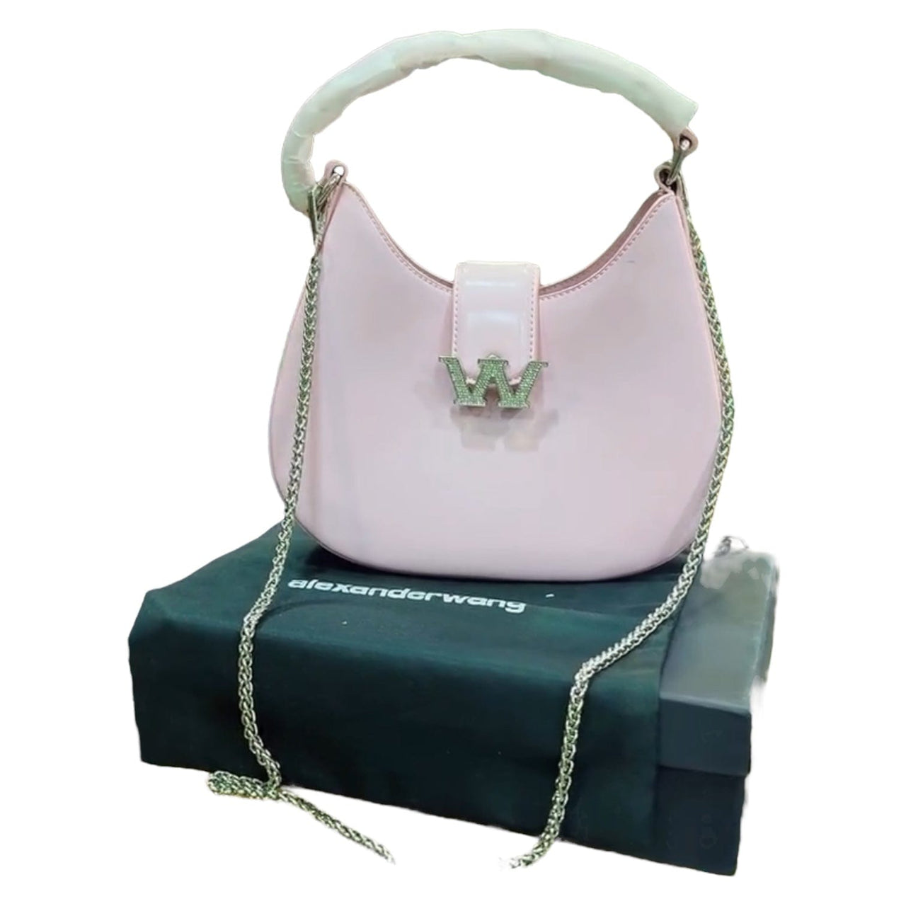 The Bag Couture Handbags, Wallets & Cases Alexander Wang ‘W’ Legacy Handbag Pink