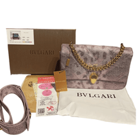 Thumbnail for BVLGARI Metallic Karung Matelasse Serpenti Cabochon Crossbody Bag Rosa Di Francia - EBM | TBC elorabym.com {{ shop.shopifyCountryName }} - Discounted Prices - Online Store - Best Quality In Pakistan - Sale -Cash On Delivery - Online Payment - Bank Transfer Facility - Shipping Worldwide - Sleepwear - Loungewear - Nighties - Crossbody - Handbag