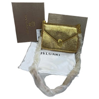 Thumbnail for The Bag Couture Handbags, Wallets & Cases BVLGARI Serpenti Cabochon Shoulder Bag Gold