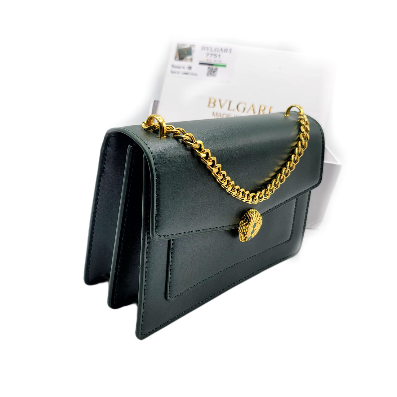 The Bag Couture Handbags, Wallets & Cases Bvlgari Serpenti Forever Shoulder / Crossbody Bag Green