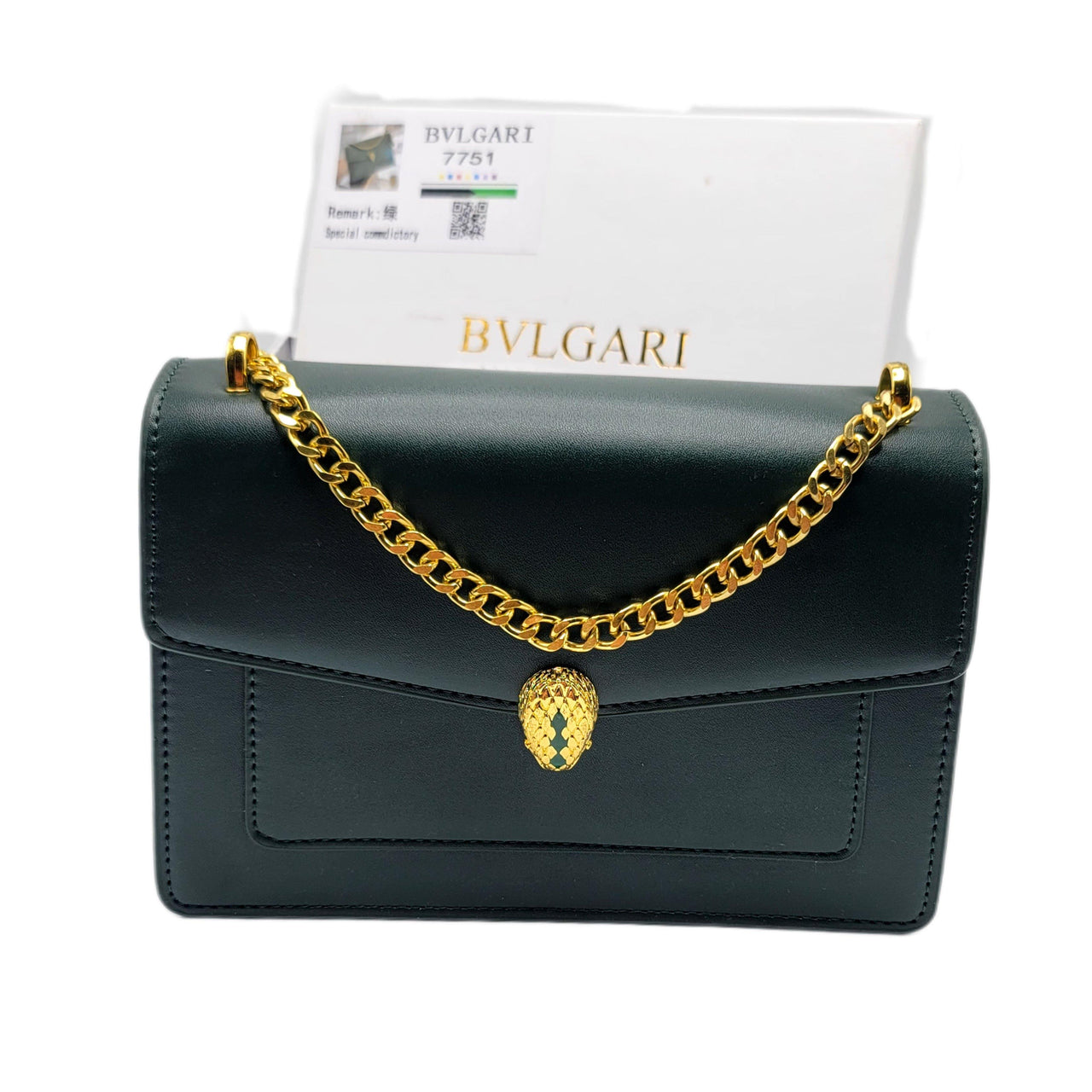 The Bag Couture Handbags, Wallets & Cases Bvlgari Serpenti Forever Shoulder / Crossbody Bag Green