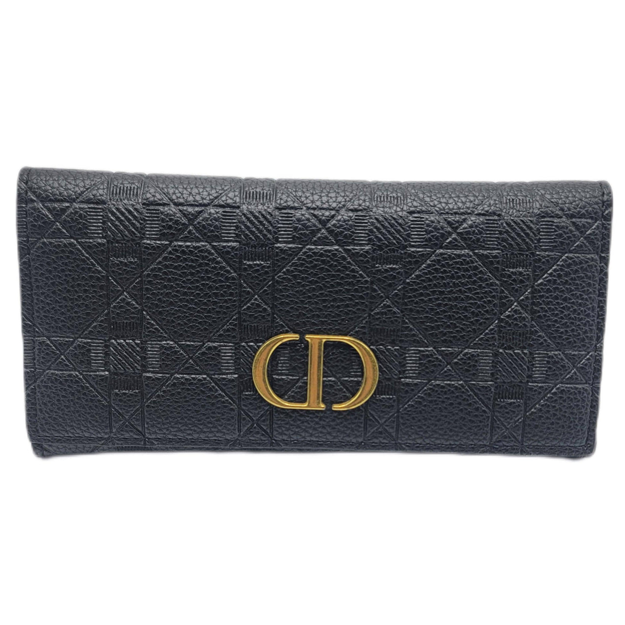 The Bag Couture Luggage & Bags Christian Dior 3 Fold Wallet Black