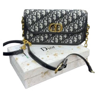 Thumbnail for The Bag Couture Handbags, Wallets & Cases Christian Dior 30 Montaigne Avenue Crossbody Bag Classic Black