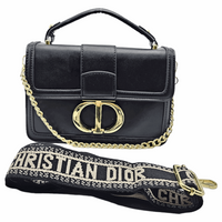 Thumbnail for Christian Dior 30 Montaigne East-West Shoulder Bag Black - EBM | TBC elorabym.pk {{ shop.shopifyCountryName }} - Discounted Prices - Online Store - Best Quality In Pakistan - Sale -Cash On Delivery - Online Payment - Bank Transfer Facility - Shipping Worldwide - Sleepwear - Loungewear - Nighties - Crossbody - Handbag