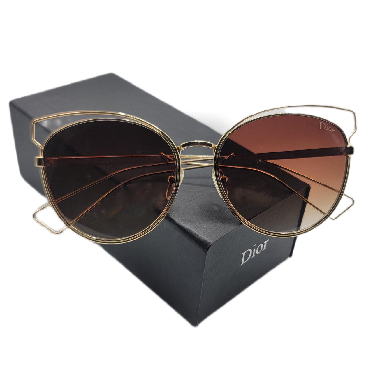 The Bag Couture Sunglasses Christian Dior Sunglasses Gold