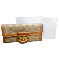 Thumbnail for Coach 3 Fold Wallet Classic Beige Tan - EBM | TBC elorabym.pk {{ shop.shopifyCountryName }} - Discounted Prices - Online Store - Best Quality In Pakistan - Sale -Cash On Delivery - Online Payment - Bank Transfer Facility - Shipping Worldwide - Sleepwear - Loungewear - Nighties - Crossbody - Handbag