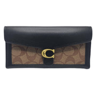 Thumbnail for The Bag Couture Luggage & Bags Coach 3 Fold Wallet Classic BLBG