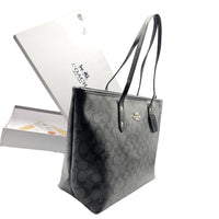 Thumbnail for The Bag Couture Handbags, Wallets & Cases Coach Signature Town Tote Classic Grey