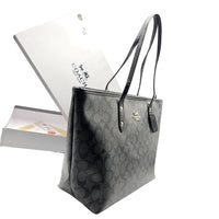 Thumbnail for Coach Signature Town Tote Bag Classic Grey - EBM | TBC elorabym.com {{ shop.shopifyCountryName }} - Discounted Prices - Online Store - Best Quality In Pakistan - Sale -Cash On Delivery - Online Payment - Bank Transfer Facility - Shipping Worldwide - Sleepwear - Loungewear - Nighties - Crossbody - Handbag