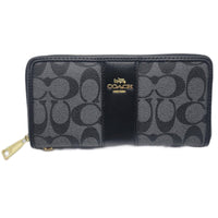 Thumbnail for The Bag Couture Luggage & Bags Coach Zip Wallet Classic Black
