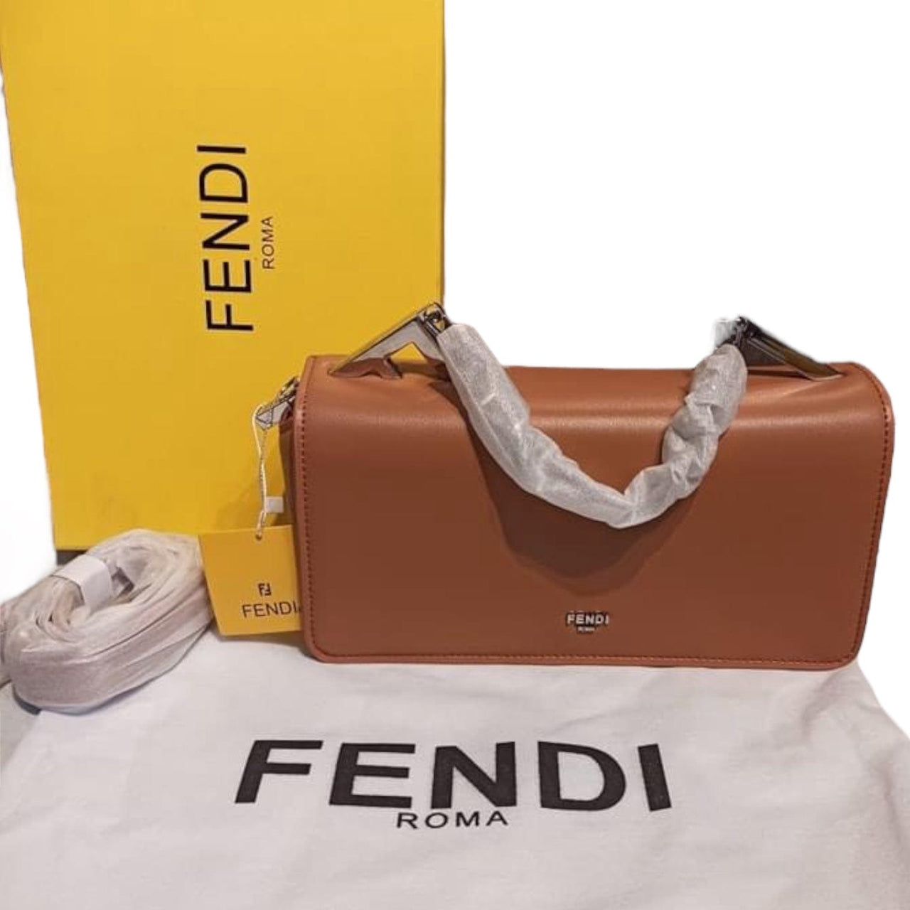 The Bag Couture Handbags, Wallets & Cases FENDI First Sight Mini Handbag Tan