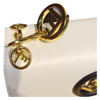Thumbnail for The Bag Couture Handbags, Wallets & Cases FENDI Kan I F Shoulder Bag White