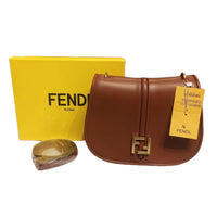Thumbnail for The Bag Couture Handbags, Wallets & Cases FENDI Medium C'mon Handbag Tan