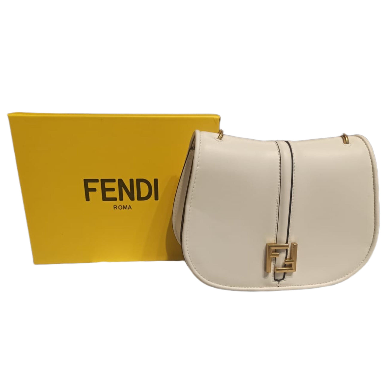 The Bag Couture Handbags, Wallets & Cases FENDI Medium C'mon Handbag White