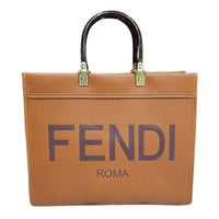 Thumbnail for The Bag Couture Handbags, Wallets & Cases FENDI Sunshine Shopper Handbag Brown