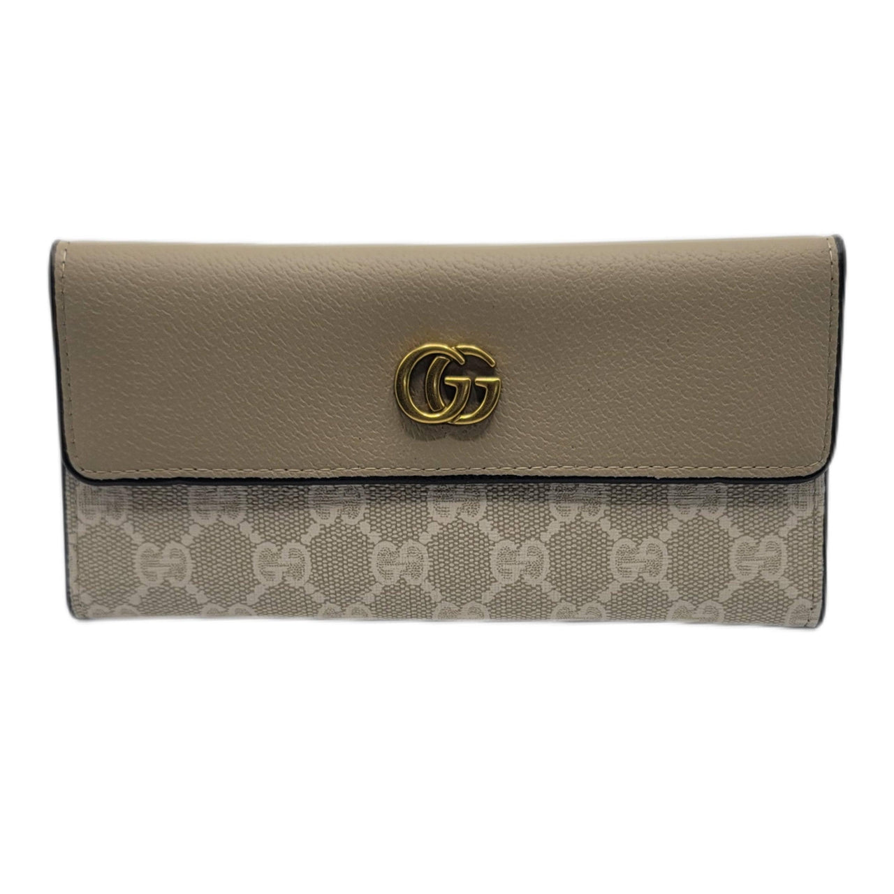 The Bag Couture Luggage & Bags Gucci 3 Fold Wallet Beige Centre