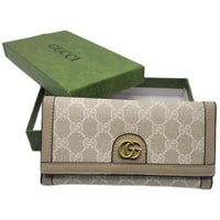 Thumbnail for The Bag Couture Luggage & Bags Gucci 3 Fold Wallet Beige Down