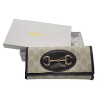 Thumbnail for The Bag Couture Luggage & Bags Gucci 3 Fold Wallet Classic Cuffs