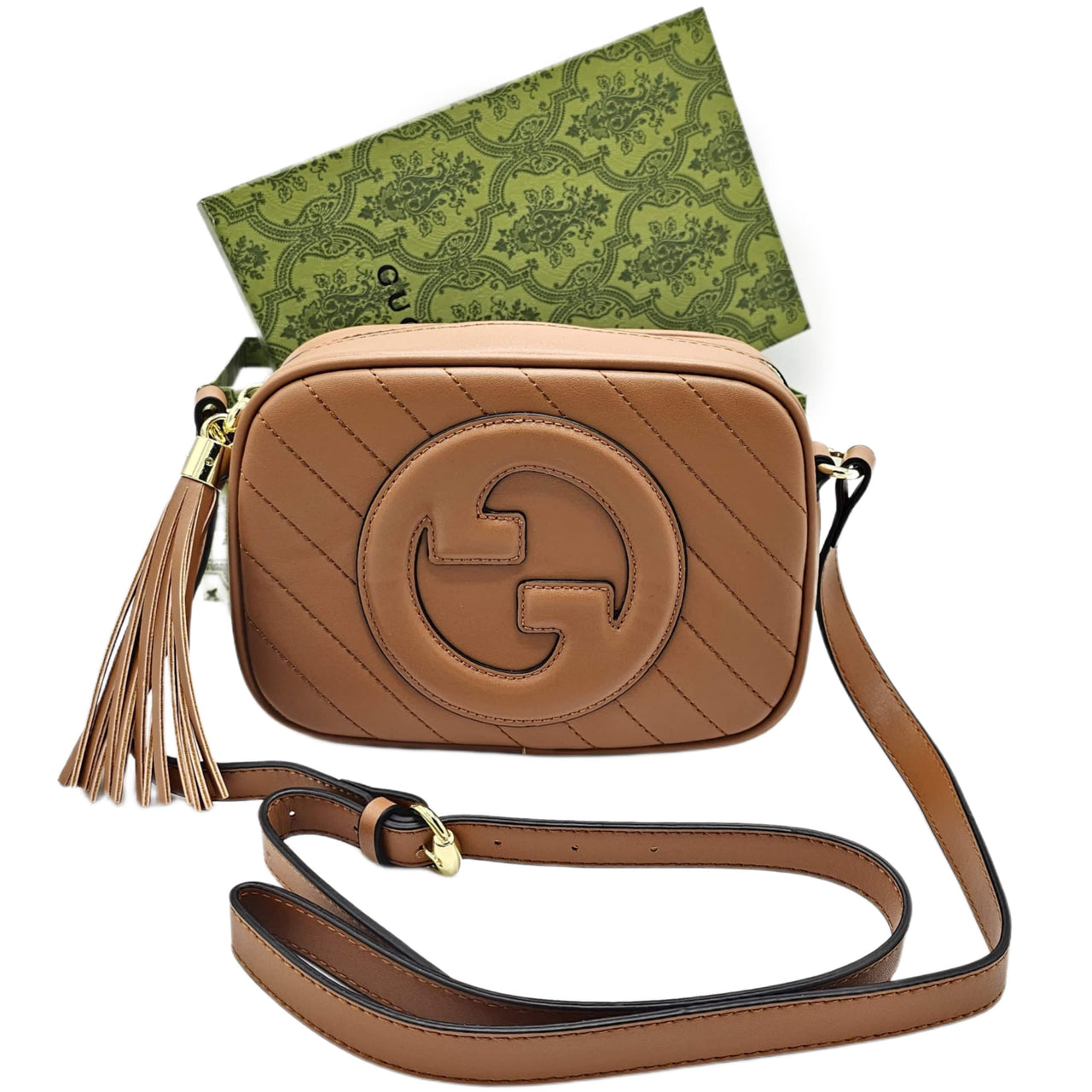 The Bag Couture Handbags, Wallets & Cases Gucci Blondie Shoulder / Crossbody Bag Brown
