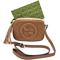 Thumbnail for The Bag Couture Handbags, Wallets & Cases Gucci Blondie Shoulder / Crossbody Bag Brown