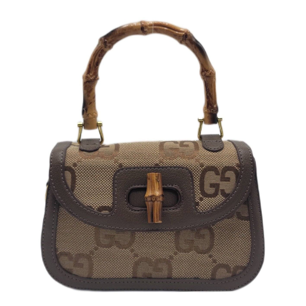 The Bag Couture Handbags, Wallets & Cases Gucci Crossbody Bag Bamboo Brown