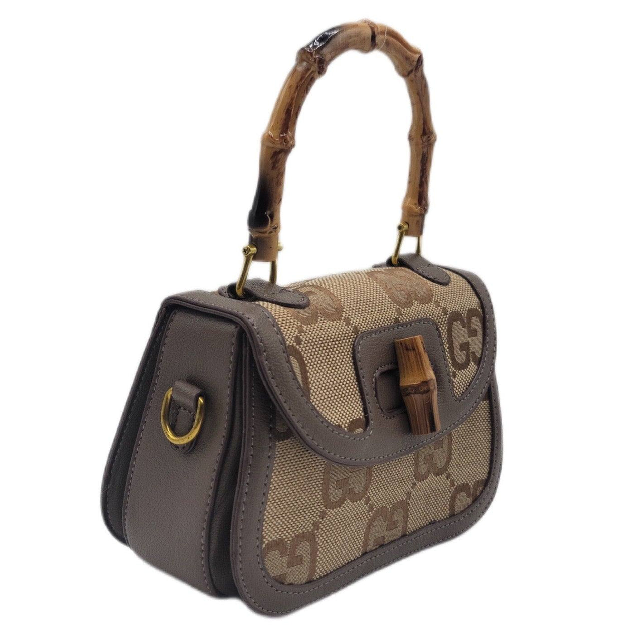 The Bag Couture Handbags, Wallets & Cases Gucci Crossbody Bag Bamboo Brown