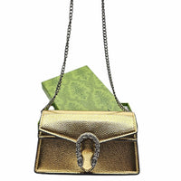 Thumbnail for The Bag Couture Handbags, Wallets & Cases Gucci Dionysus Mini Crossbody Bag Golden