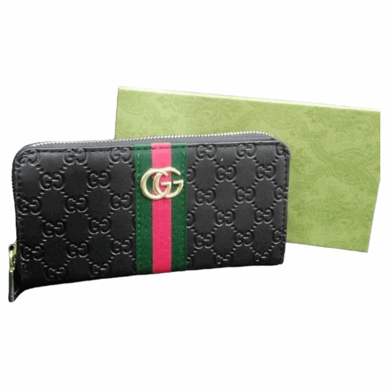 Gucci Zip Wallet Classic Embossed Black - EBM | TBC elorabym.com {{ shop.shopifyCountryName }} - Discounted Prices - Online Store - Best Quality In Pakistan - Sale -Cash On Delivery - Online Payment - Bank Transfer Facility - Shipping Worldwide - Sleepwear - Loungewear - Nighties - Crossbody - Handbag