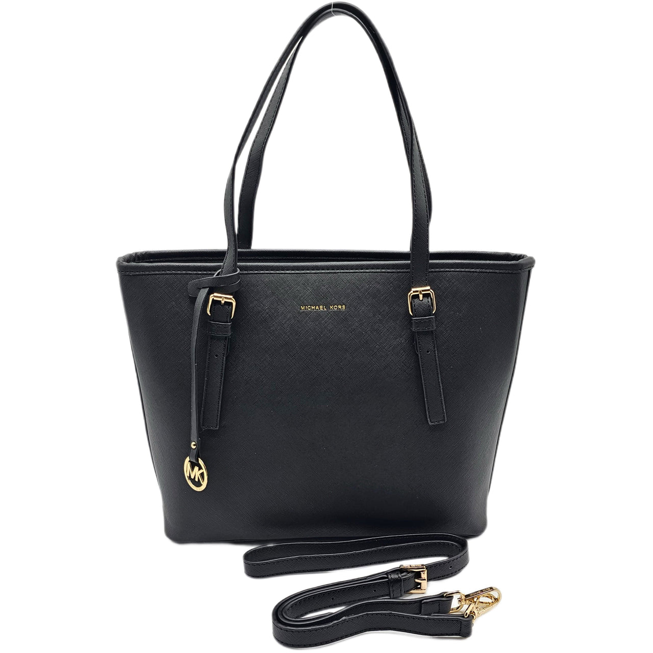 The Bag Couture Handbags, Wallets & Cases Michael Kors Jet Set Travel Carryall Tote / Shoulder Bag Black