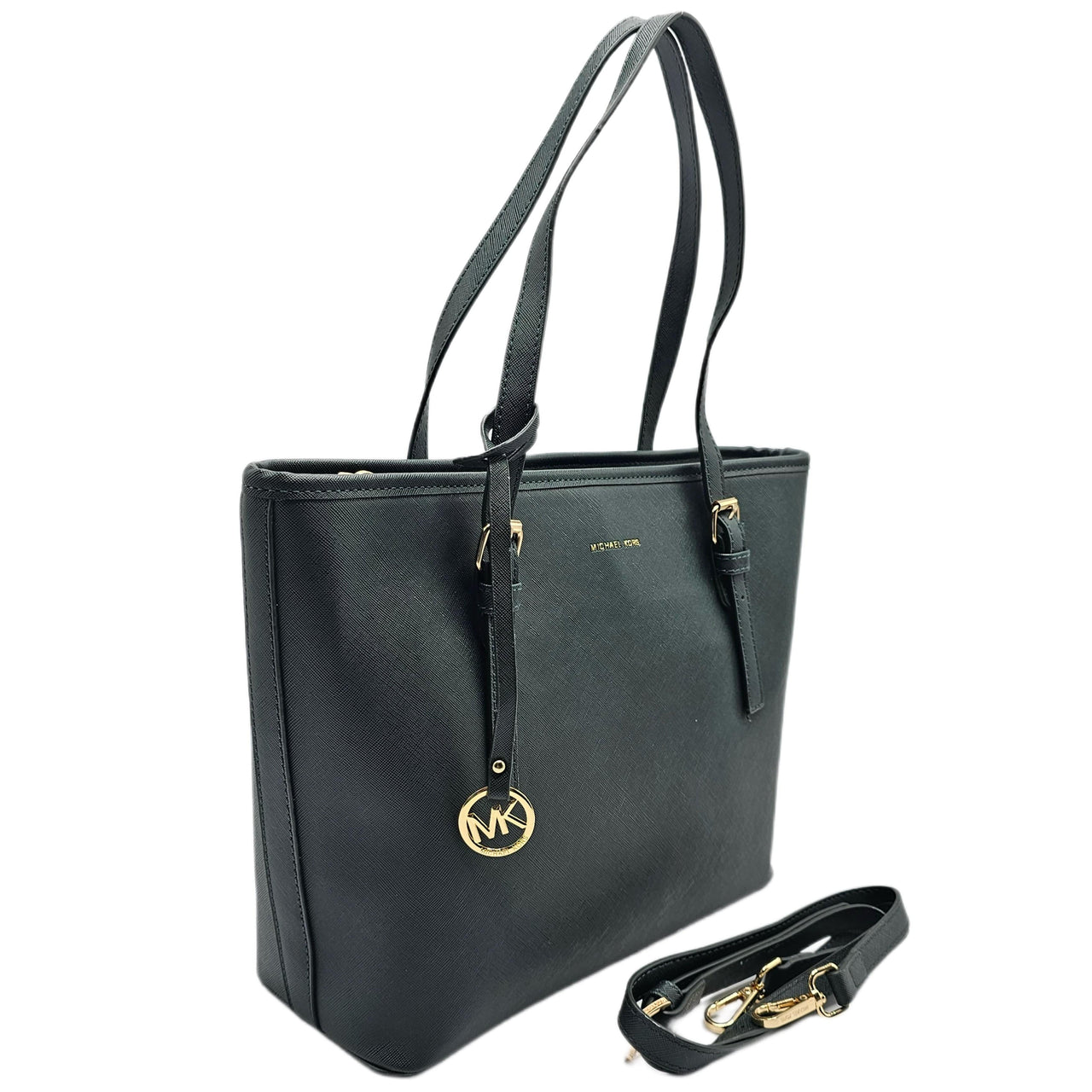The Bag Couture Handbags, Wallets & Cases Michael Kors Jet Set Travel Carryall Tote / Shoulder Bag Dark Green