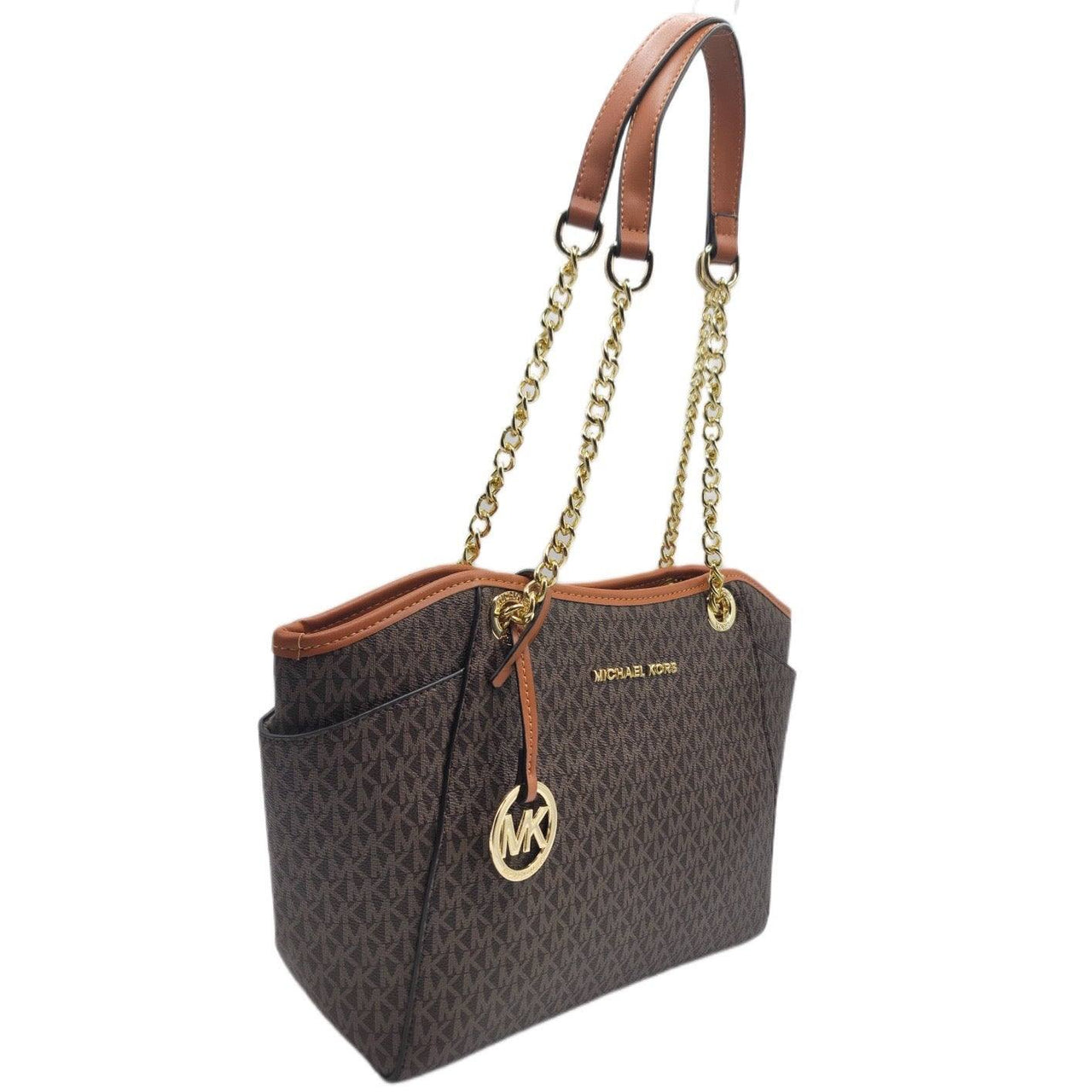 The Bag Couture Handbags, Wallets & Cases MK Shoulder Bag Chain Brown