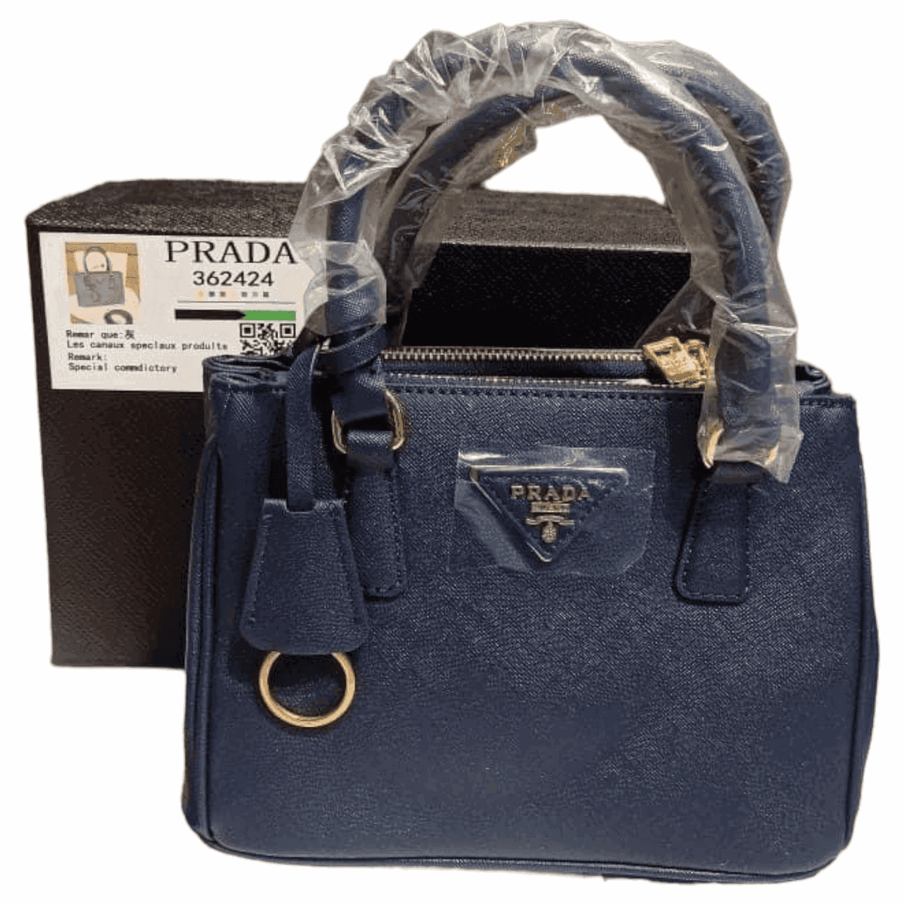 PRADA Galleria Luxe Du Jour Small Safiano Handbag Blue - EBM | TBC elorabym.com {{ shop.shopifyCountryName }} - Discounted Prices - Online Store - Best Nightsuits in Pakistan - Sale -Cash On Delivery - Online Payment - Bank Transfer - Shipping Worldwide - Sleepwear - Nighties - Crossbody - Handbag - Nightsuit - Nigh Suit - Nightwear - Sunglasses - Bags - Wallets