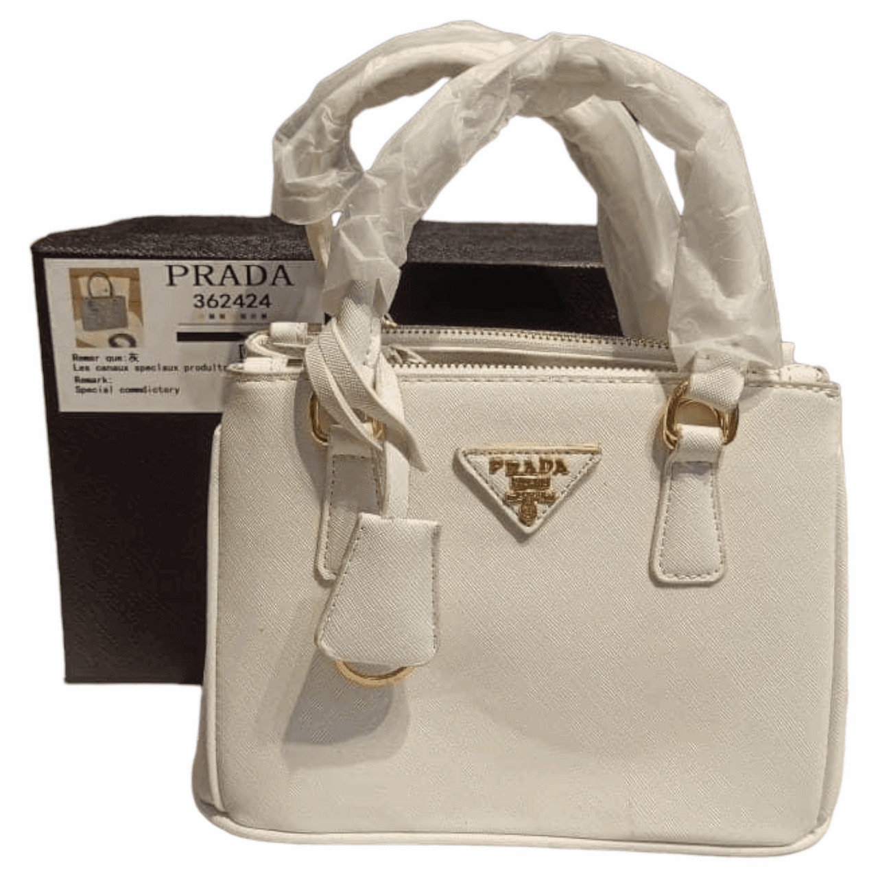 PRADA Galleria Luxe Du Jour Small Safiano Handbag Ivory - EBM | TBC elorabym.com {{ shop.shopifyCountryName }} - Discounted Prices - Online Store - Best Quality In Pakistan - Sale -Cash On Delivery - Online Payment - Bank Transfer Facility - Shipping Worldwide - Sleepwear - Loungewear - Nighties - Crossbody - Handbag