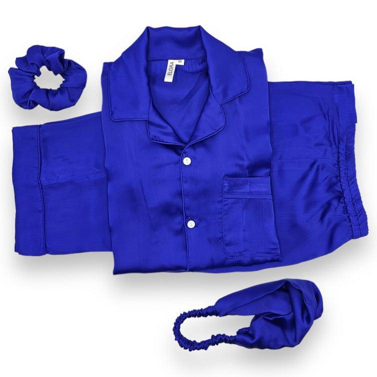 Solid Royal Blue Silk - EBM | TBC elorabym.com plain {{ shop.shopifyCountryName }} - Discounted Prices - Online Store - Best Quality In Pakistan - Sale -Cash On Delivery - Online Payment - Bank Transfer Facility - Shipping Worldwide - Sleepwear - Loungewear - Nighties - Crossbody - Handbag