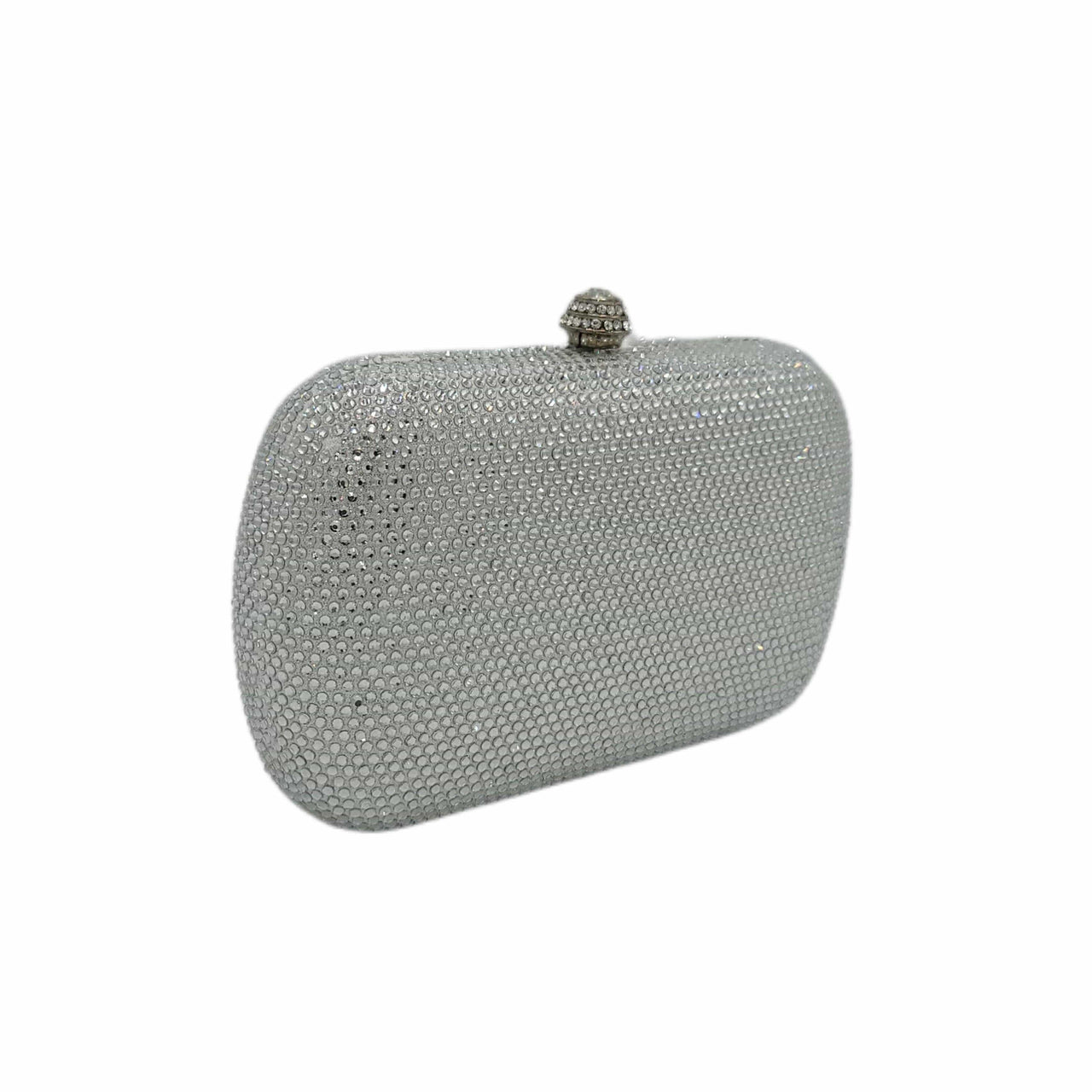 The Bag Couture Handbags, Wallets & Cases Stone Embellished Clutch 1 Silver