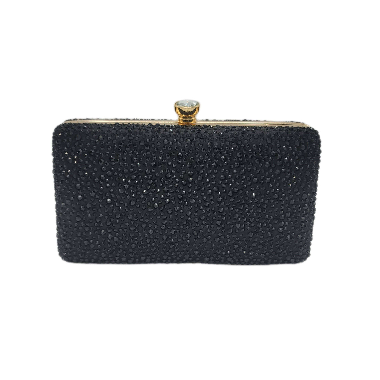 The Bag Couture Handbags, Wallets & Cases Stone Embellished Clutch 2 Black