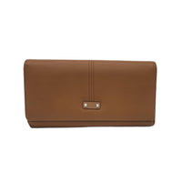 Thumbnail for The Bag Couture Luggage & Bags Camel TBC Faux Leather Wallet Camel