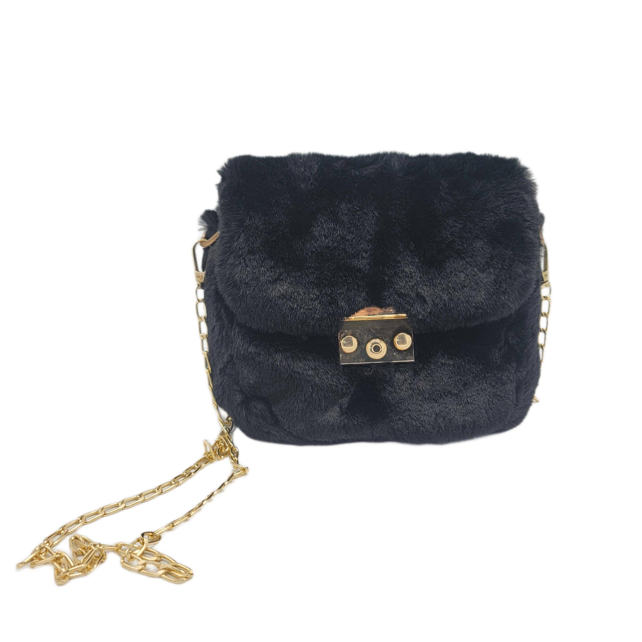 The Bag Couture Handbags, Wallets & Cases Black TBC Velour Crossbody Bag 4 Colors